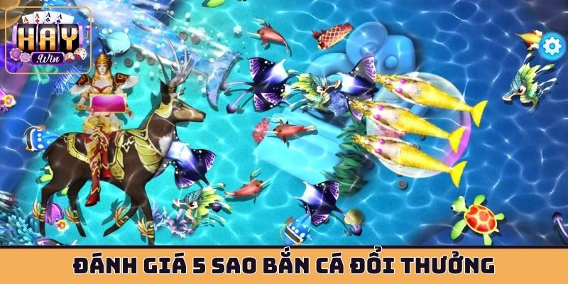 Đánh giá 5 sao bắn cá đổi thưởng